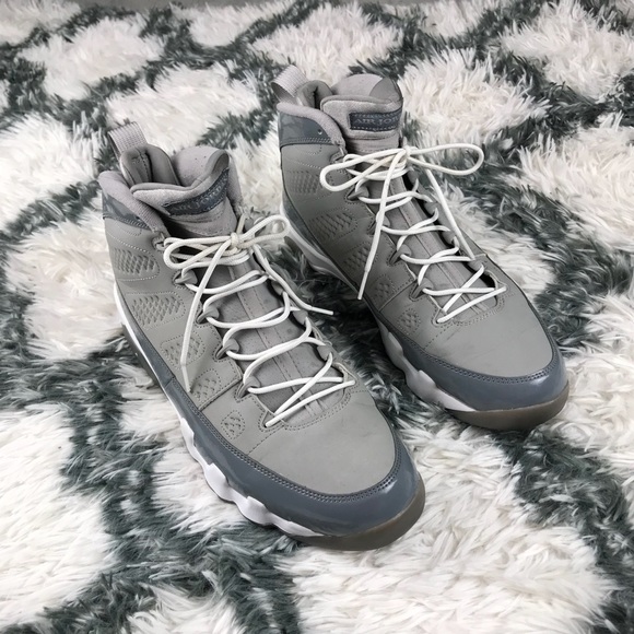 Jordan Other - Jordan Men’s Cool Grey 9’s Size 11 Grey White
